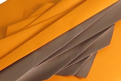 Cheat pleat and pleated paper decoration