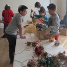 Arona involved young students in creating hampers for the community